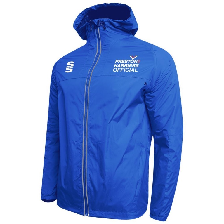 PRESTON HARRIERS Dual Full Zip Training Jacket : Royal