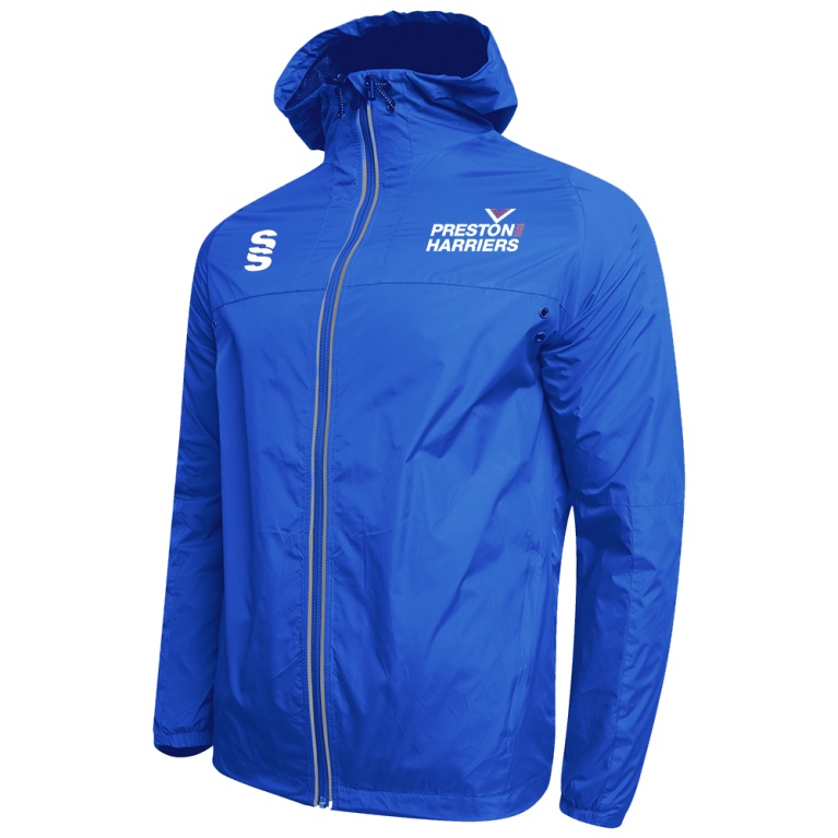 PRESTON HARRIERS Youth's Dual Full Zip Training Jacket : Royal