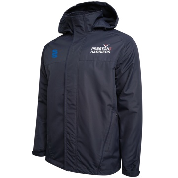 PRESTON HARRIERS Offical Dual Fleece Lined Jacket : Navy